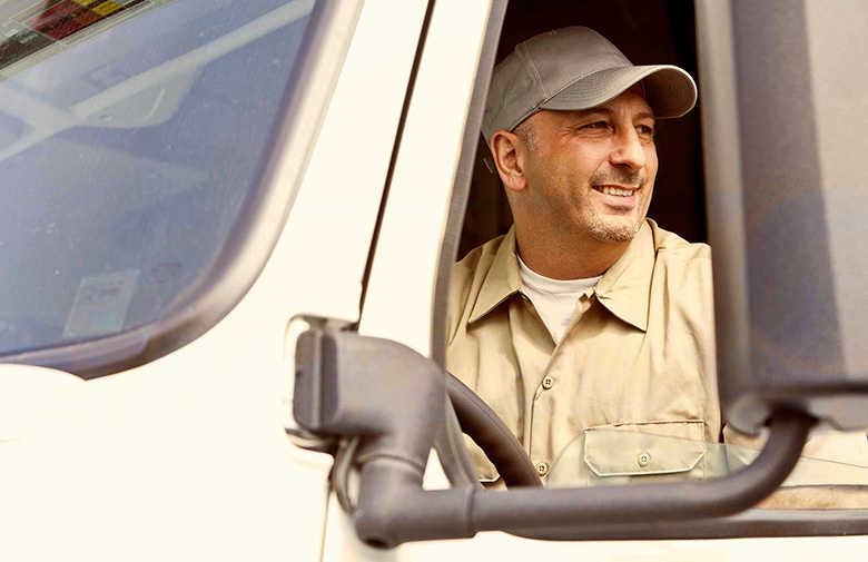 last-mile-delivery-driver-truck