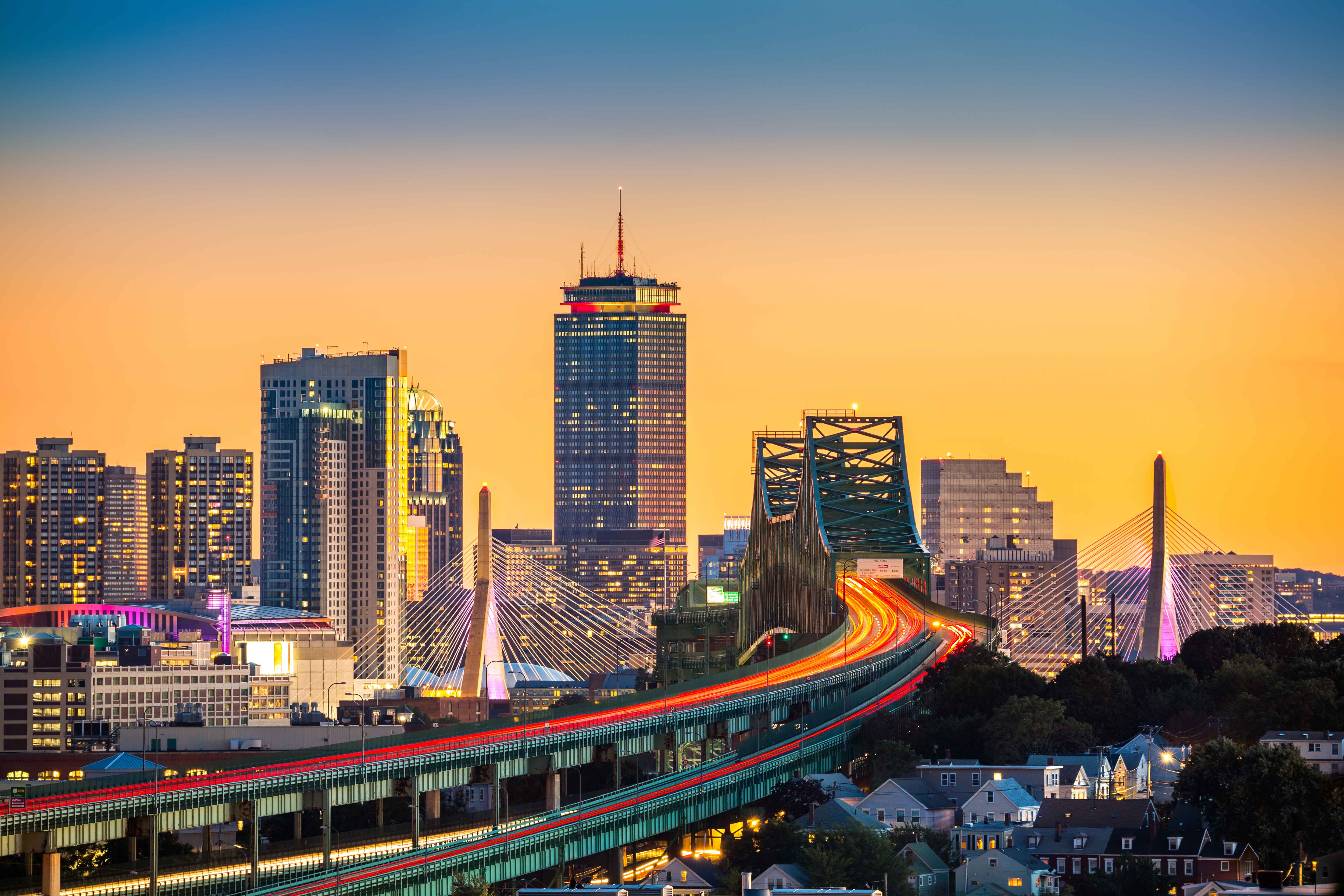 boston-skyline-tobin-zakim-bridge-sunset