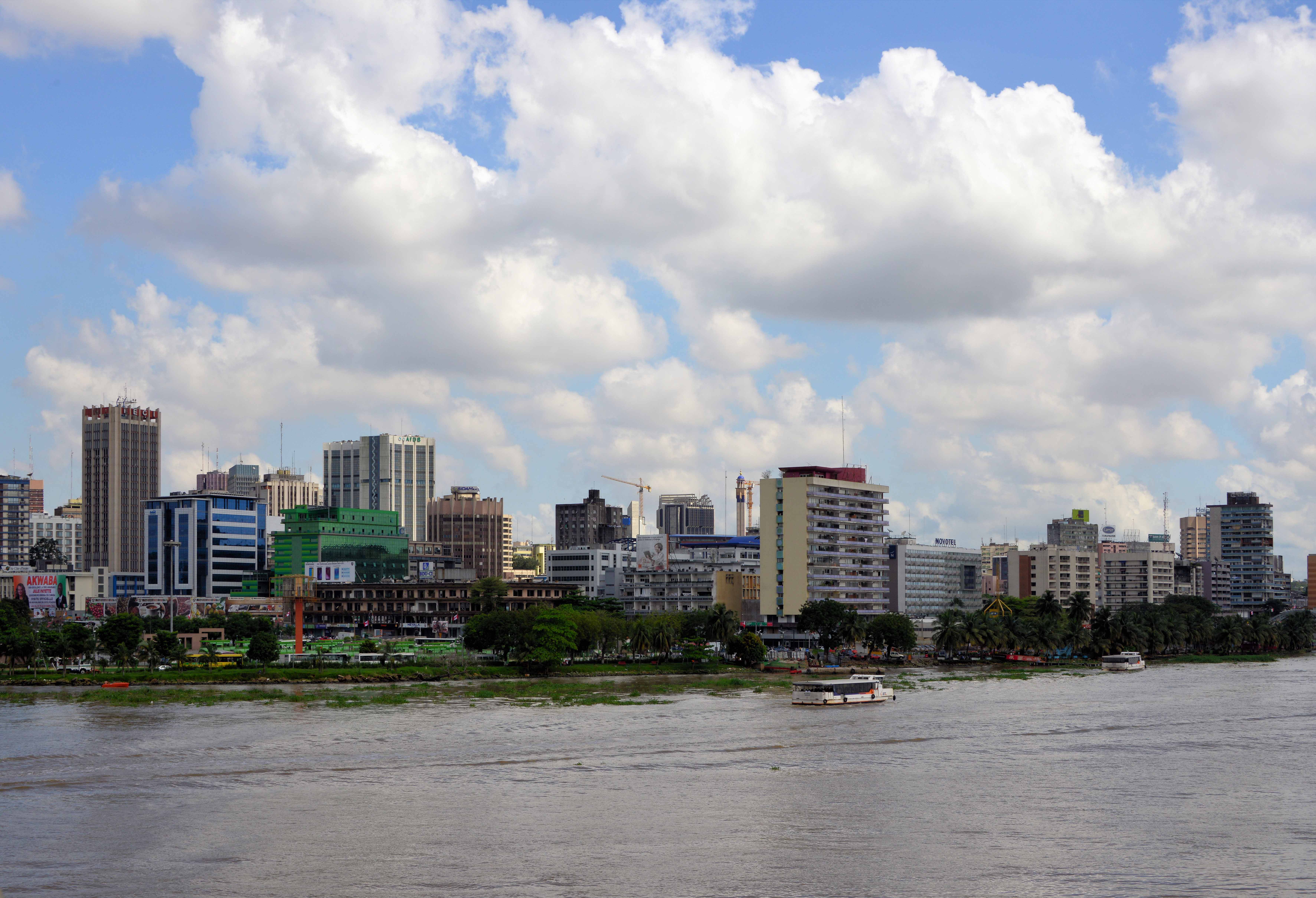 abidjan-ivory-coast-skyline-lagoon