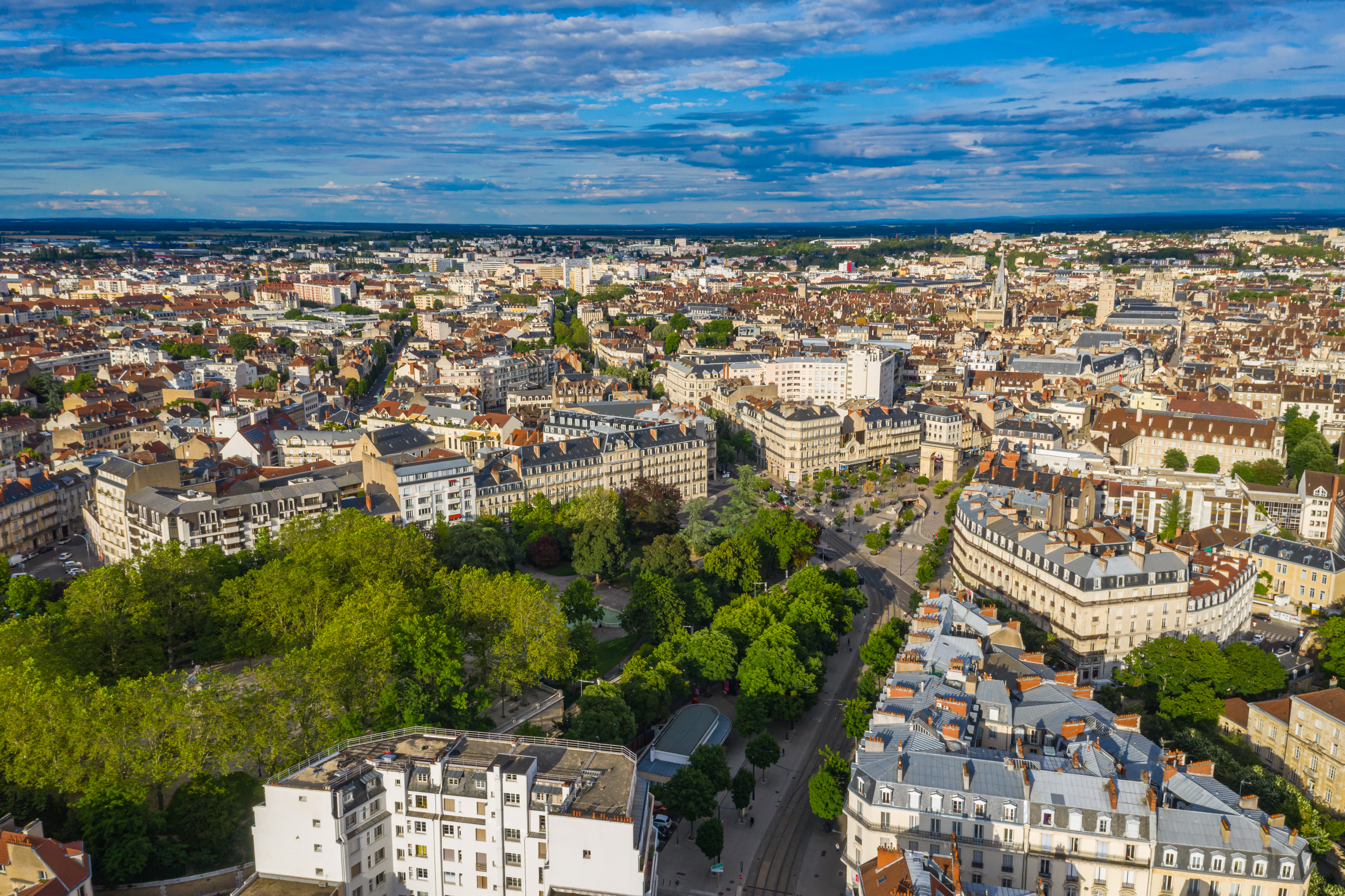 dijon-france-aerial-cityscape